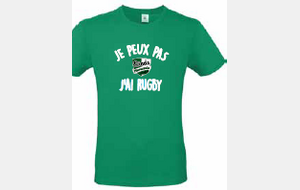 T shirt vert je peux pas femme / NR3F