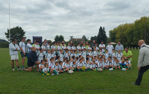 Récapitulatif pour l'école de rugby