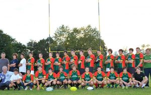 XV des GAVES cadets 2010 2011