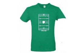 t shirt logo terrain femme