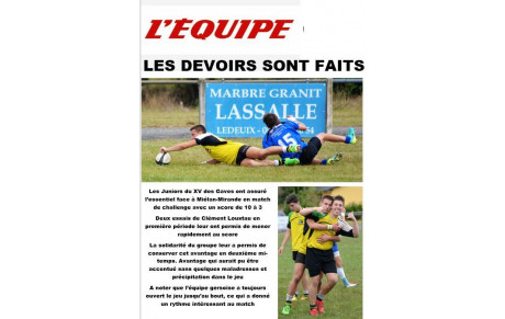 Juniors : &quot; les devoirs sont faits &quot;
