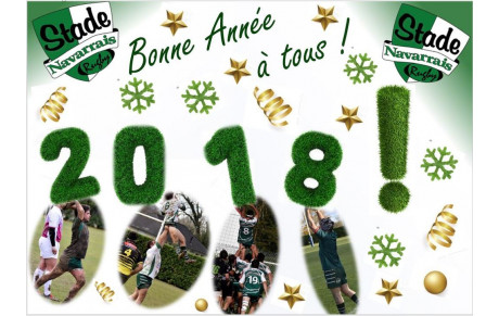 Bonne et heureuse année 2018 !!